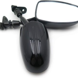 HTTMT MT252-012- Mini Racing Mirror Compatible with Suzuki Katana 600 750 Gsxr600 750 1000 1100 Hayabusa Black