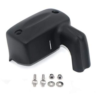 HTTMT MT262-002- Brake Fluid Cylinder Cover Compatible with Shadow 600 750 1100 Vtx1300 C Vlx 600 Dlx Black