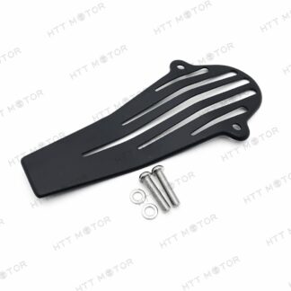 HTTMT MT266- Black Iron Plate Drive Shaft Cover Compatible with Yamaha V-Star 650 1100 Classic Custom 128MM