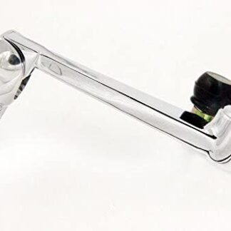 HTTMT MT268-004- Motorcycle Chrome Aluminum Folding Gear Shift Levers Compatible with Suzuki GSXR1300 Hayabusa 1999-2020