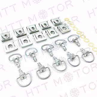 HTTMT MT278- Compatible with DZUS Quarter Turn Quick Release Fairing Fasteners 15mm D Ring Bolts Studs Clips