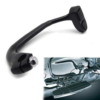 HTTMT- MT280-019- Black Driver Brake Lever Compatible With 01-17 GL1800 13-16 F6B 14-15 Valkyrie Kuryakyn 4038 [See Fitment]