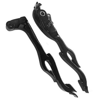 HTTMT MT285-006- Flame Brake Clutch Levers Hand Control Compatible with Yamaha 99-03 YZF R1/99-04 YZF R6