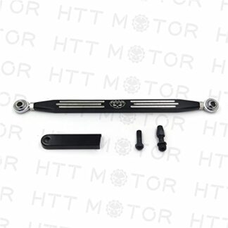 HTTMT MT288-009- CNC Skull Shift Linkage Compatible with Harley Electra Glide Classic EFI FLHTCI FLHT Black