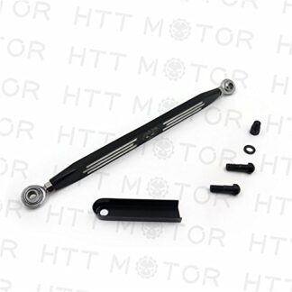 HTTMT MT288-009- CNC Skull Shift Linkage Compatible with Harley Street Glide Trike FLHXXX Electra Glide Classic EFI FLHTCI FLHT Black