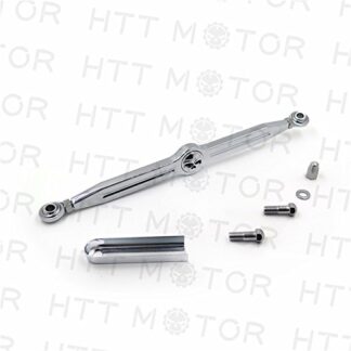 HTTMT MT288-014- Skull Gear Shift Linkage Compatible with Harley Softail Springer Classic EFI FLSTSCI Chrome