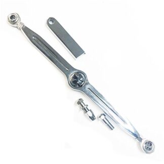 HTTMT MT288-016- Cross Shift Linkage Compatible with Harley CVO Softail Deluxe Deuce Springer Classic chromed