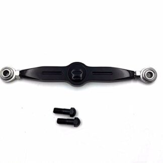 HTTMT MT288-021- Black w/Black Groove Short Gear Shift Linkage Compatible with Harley 2004-later XL models equipped with standard forward controls (1200 Low XL1200L/ 1200 Nightster XL1200N)