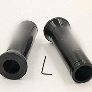 HTTMT MT291-014- Compatible with Zxr Kawasaki Zxr400 7/8" 22Mm Black Handle Grips St3 G2 Billet Aluminum
