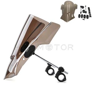 HTTMT MT300-300- Compatible with Harley Motorcycle Windshield Windscreen 7/8" & 1" & 1 1/8" Handlebar Mount