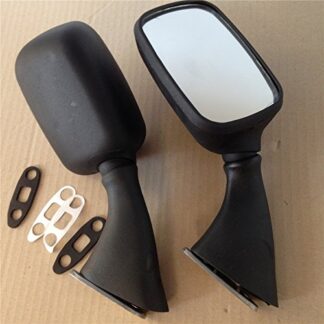 HTTMT MT305-BK Oem Replacement Mirrors Compatible with Suzuki Gsxr 600 750 1000 00-03 1300 R Hayabusa 1999-2020 Black