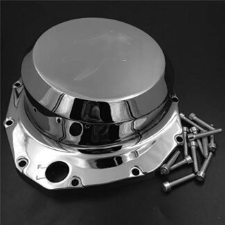 HTTMT MT313-001-CHROME Engine Clutch Cover Compatible with Suzuki GSXR1300 Hayabusa 1999-2013 Suzuki B-king 1999-2020 Chrome Right Side