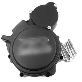 HTTMT MT313-002- Custom Made Engine Stator Cover Compatible with Suzuki GSXR 600/750 2006-2016 Black Left Side