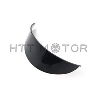 HTTMT MT325-014- 7" Black HEADLIGHT VISOR 7 INCH CAFE RACER Compatible with HARLEY YAMAHA KAWASAKI SUZUKI