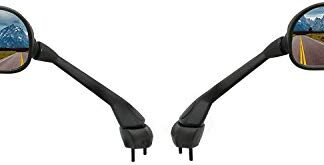 HTTMT MT329- Black Rearview Racing Mirrors Compatible with 2007-2013 Yamaha FZ1 FAZER 07 08 09 10 12 13