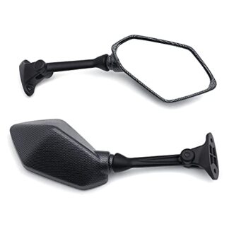 HTTMT MT341- Mirror Compatible with 2009 2010 2011 2012 kawasaki ZX-R/ZX636 Carbon fiber
