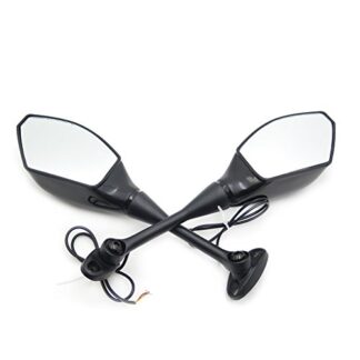 HTTMT MT348- Turn Signal Mirrors Compatible with 2003-2012 Cbr 600Rr 2004-2007 Cbr1000Rr