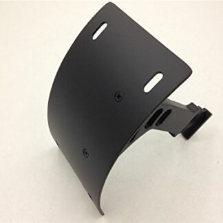 HTTMT MT360-01- Motorcycle Black Vertical Curved Mount License Plate Bracket Tag Holder Compatible with 1993-1999 CBR 900R/2000-2001 CBR 929R/ 2002-2003 CBR 954R/ 2000-2005 RC51