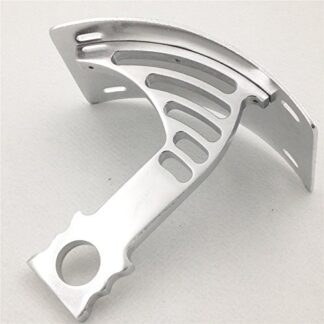 HTTMT MT360-02- Motorcycle Polish Vertical Curved Mount License Plate Bracket Tag Holder Compatible with 2005-2012 CBR 600RR/ 2004-2013 CBR 1000RR/ 2011-2012 CBR 600RR ABS