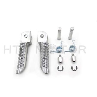 HTTMT MT390-025- Motorcycle Front Foot Pegs Footrest Compatible with Suzuki Gsx-R Gsxr 600/750 1000 2000-2011
