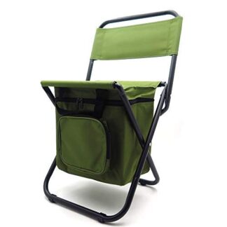 HTTMT Multi-use Backpack Chair Stool with Cooler Bag Hiking Fishing Camping Picnic [Item Number: ET-Seat002]
