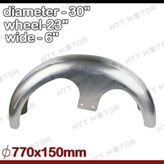 HTTMT N-013-21" WHEEL 120-140 Tires 6" Width Front Fender Compatible with Harley Electra Glide Road King