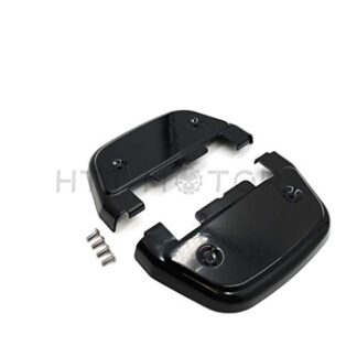 HTTMT- Passenger Footboard Covers For Harley Street Bob/Road Glide/Street Glide Black