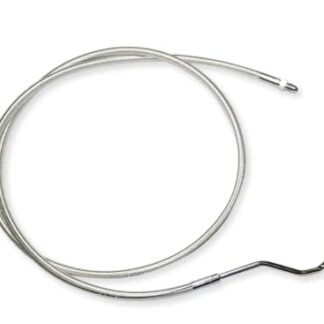 HTTMT- Replacement of Black +14" Upper Front Brake Line Kit 09-13 Harley Touring w/ABS 16" Monkey Handlebars