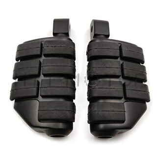 HTTMT- Replacement of Black Dually Footpegs For passenger 2018-later Softail Fat Boy FLFB Fat Bob FXFB