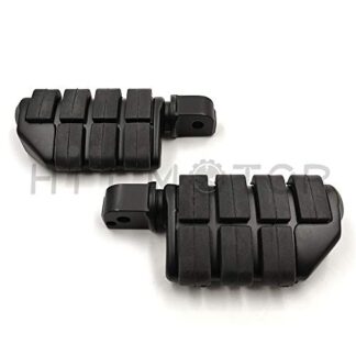 HTTMT- Replacement of -Black Dually Footpegs For passenger 2018-later Softail Slim FLSL Breakout FXBR