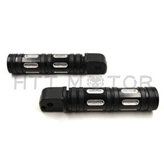 HTTMT- Replacement of -Black Edge Cut Footpegs For passenger 2018-later Softail Slim FLSL Breakout FXBR
