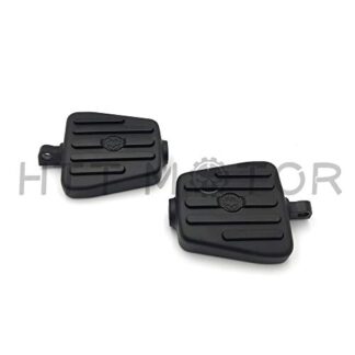 HTTMT- Replacement of Black Flame Skull Foot Pegs footrest For most model w/H-D male mount-style footpeg