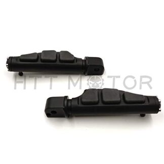 HTTMT- Replacement of -Black Flat Wing Footpegs For passenger 2018-later Softail Slim FLSL Breakout FXBR