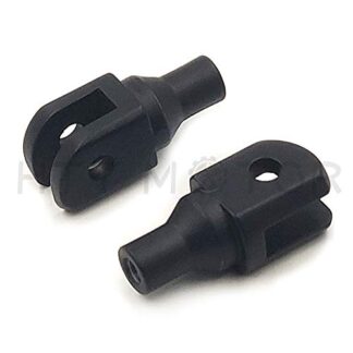 HTTMT- Replacement of Black Footpeg Footrest Adapter For Harley 2018-later FXBB FXBR FXBRS FXLR 2019