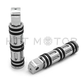 HTTMT- Replacement of Chrome Edge Cut Footpeg For 10-16 VT1300 95-99 Shadow 1100 96-04 750 Magna
