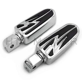 HTTMT- Replacement of Chrome Flash Footpegs Footrest For Rear '96-'16 Rebel 250 '10-'16 VT1300