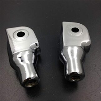 HTTMT- Replacement of Chrome Foot Pegs installation Part Connection Fittings For Yamaha VStar Road Royal Star Boulevaro VMax Virago