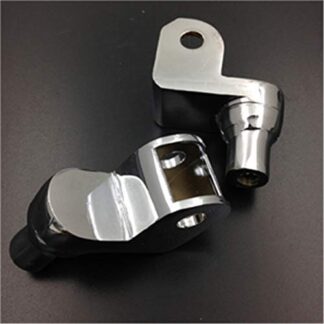HTTMT- Replacement of Chrome Foot Pegs installation Part Connection Fittings for GoldWing GL1500 ACE 1100 Tourer Valkyrie