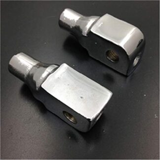 HTTMT- Replacement of Chrome Foot Pegs installation Part Connection Fittings for Suzuki Intruder 1400 1500 LC Boulevard Marauder