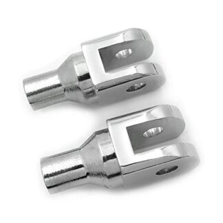 HTTMT- Replacement of Chrome Footpeg Footrest Adapter For Harley 2018-later FXBB FXBR FXBRS FXLR 2019