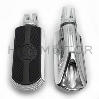 HTTMT- Replacement of Chrome Skull Rubber Footpeg For Harley 18-19 Breakout FXBR/Breakout 114 FXBRS