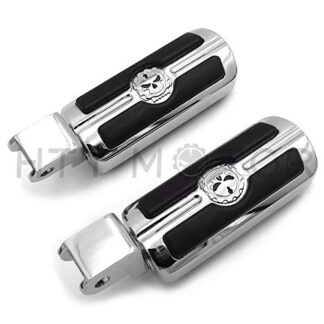 HTTMT- Replacement of Custom Skull Footpeg For Goldwing GL1500 Valkyrie shadow 1100 ACE Tourer