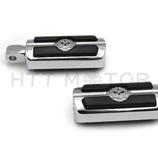 HTTMT- Replacement of Custom Skull Footpeg For Suzuki Boulevard Intruder S83 VS1400 Marauder 800 VZ800