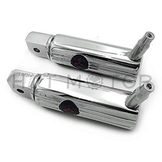 HTTMT- Replacement of Defiance Footpegs Chrome For passenger 2018-later Softail Slim FLSL Breakout FXBR