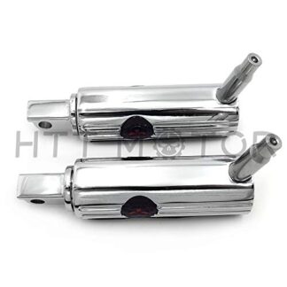 HTTMT- Replacement of Defiance Footpegs Chrome For passenger Victory Jackpot&Judge Models (Front/Rear)