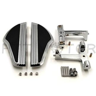 HTTMT- Replacement of Defiance Passenger Floorboard Mount Bracket Kit For Harley Touring 93-08 Shark Fin