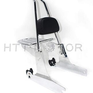 HTTMT- Replacement of Detachable sissybar backrest luggage rack For Harley Dyna 08-09 FXDF FXDFSE