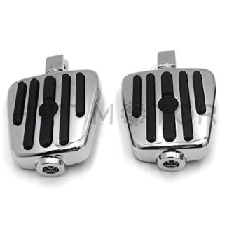 HTTMT- Replacement of Flame Fury Footpegs Foot rest Front For Yamaha V-Star 250 XV250 Virago 250
