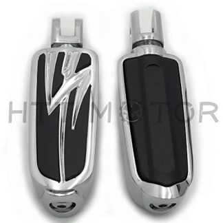 HTTMT- Replacement of Flash Lightning Foot Peg Footrest For Harley 2018-later FXBB FXBR FXBRS FXLR 2019