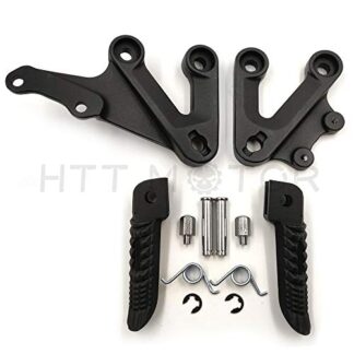 HTTMT- Replacement of Front Foot Pegs Footrest Brackets Set For Suzuki GSXR1000 GSX-R1000 2003-2004
